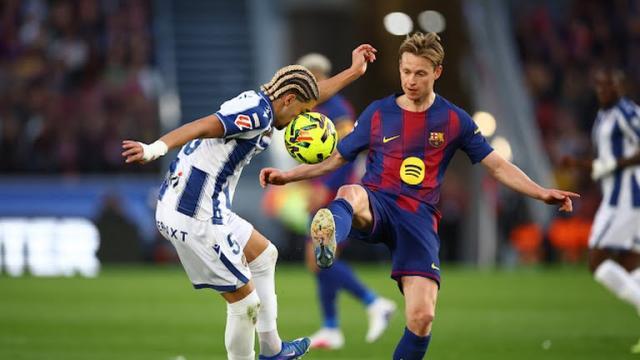 开云在线-【西甲】德容终结57场球荒，巴萨3比0主场16杀莱万特